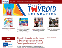 Tablet Screenshot of btf-thyroid.org